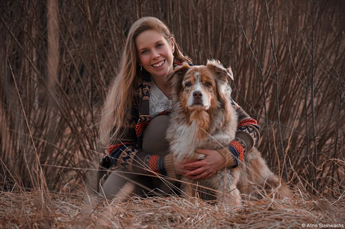 Lisa Hönig mit Frieda